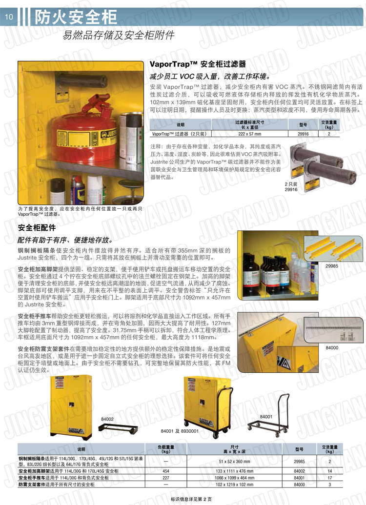 美國杰斯瑞特，防火安全柜，justrite防火柜，justrite安全柜，防爆柜justrite