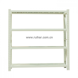 中型貨架 四層擱板，500kg/層 白色