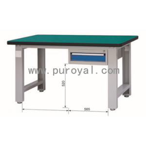 重型工作臺(tái)帶單抽(40mm復(fù)合臺(tái)面)，E-XTG1575+XB10-1TG(G)