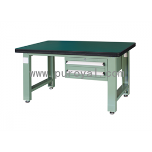 重型工作臺(tái)帶雙吊抽(50mm復(fù)合臺(tái)面)，XFH-1520