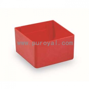 工具柜分類盒，紅色塑料分類盒75×75×46mm，SH-23