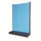 固定型單面物料架960×375×1450mm(3方孔)，KR-1330